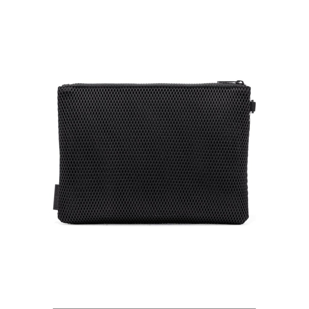 NWOT Dagne Dover Large Parker Air Mesh Pouch Black Onyx Travel Organizer